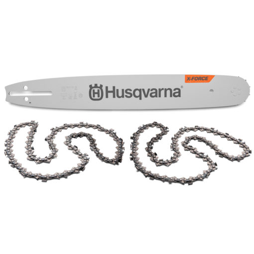 Husqvarna 1 sverd (X-Force) + 2 kjeder (SP33G/ .325" - 1.3 mm)