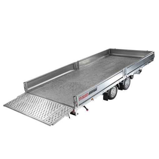 Vippeplanhenger XTREME 6853 NF 3500kg m/aludørk