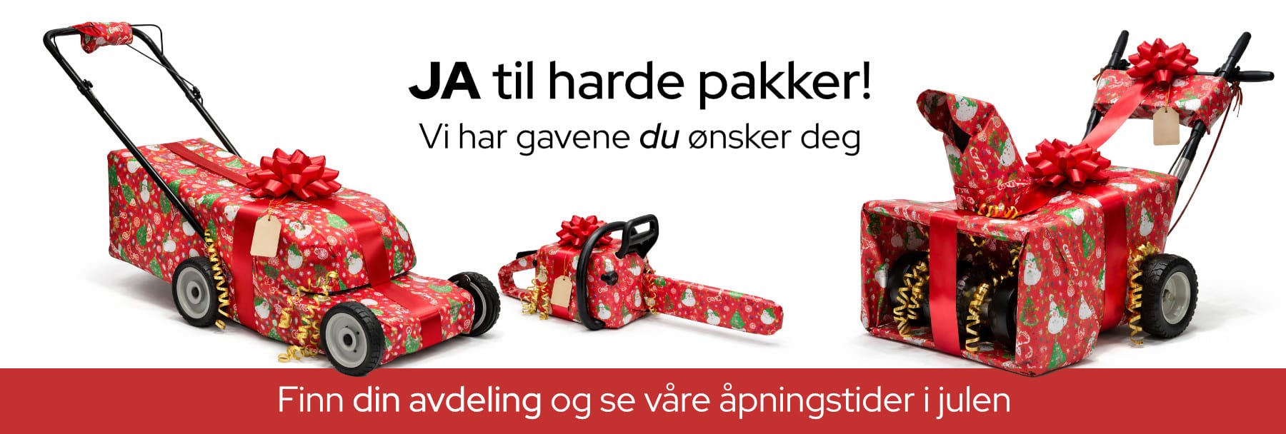 JA til harde pakker!