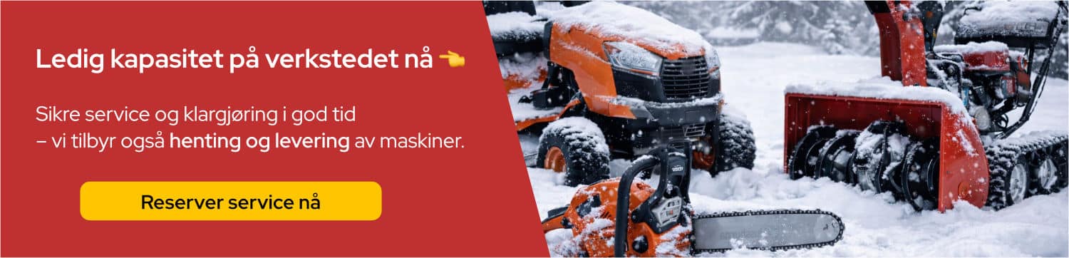 Kraft nok til å møte snøen i vinter 2025!